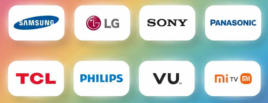 TV Brands We Repair - Samsung, LG, Sony, MI, OnePlus, Panasonic, VU, Thomson